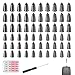 Creztail 61 Pcs Tire Repair Nail Set Vacuum Tire Mending Nail Screwdriver Tool SelfTapping Tire Screws with Rubber Seal Tire Screw Plug Repair Kit for Car Motorcycle Jeep Tire Puncture Repair - Image 2