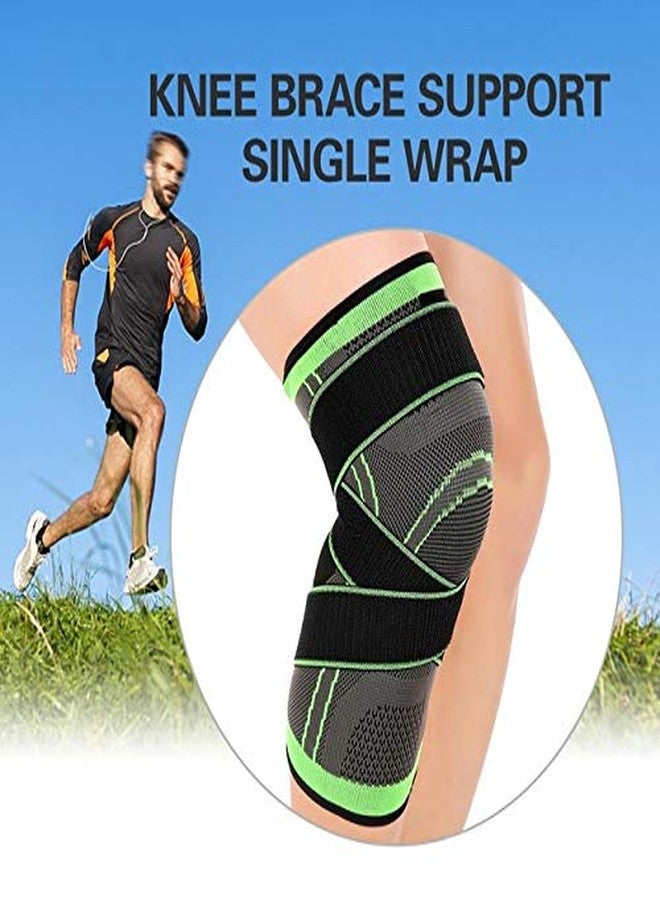 GymWar Knee Sleeve, Compression Fit Support -for Joint Pain and Arthritis Relief, Improved Circulation Compression - Wear Anywhere - Pair - Image 2