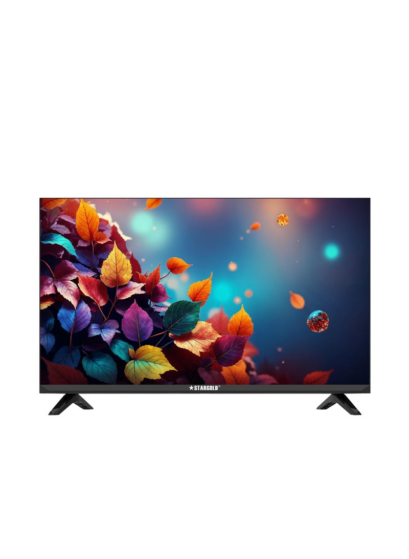 Stargold 32 Inch LED TV HD Ready, AC/DC Compatible, Dual HDMI & USB Ports, VGA, Energy Saving, Dual 8W Speakers, True Color Display for Home, & Office - Image 1
