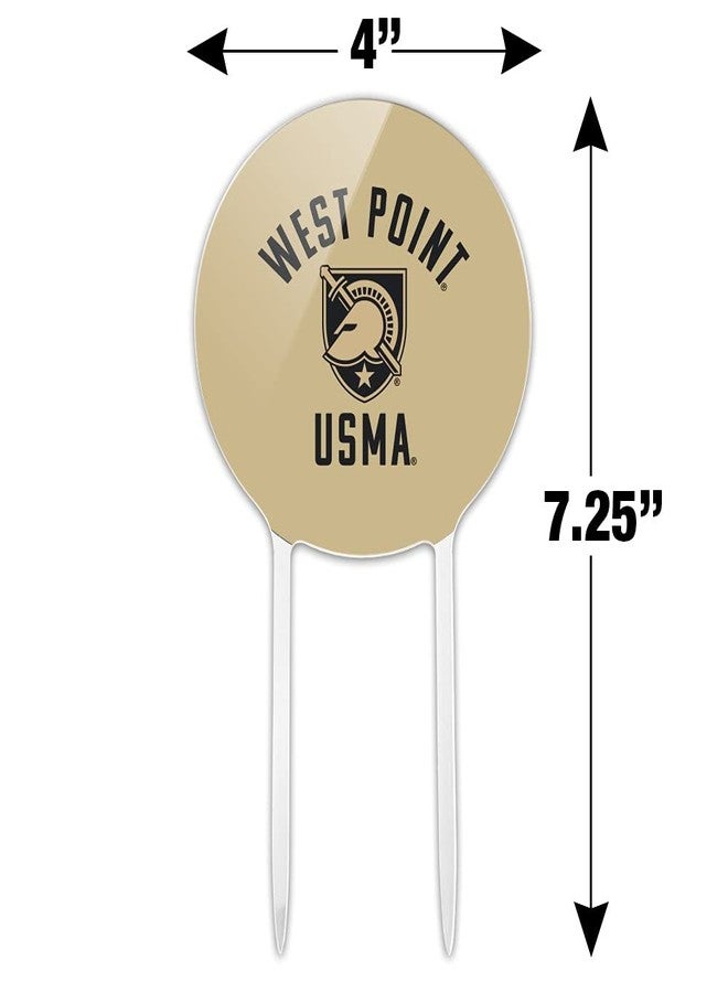 GRAPHICS & MORE Acrylic US Military Academy Black Knights Cake Topper Party Decoration for Wedding Anniversary Birthday Graduation - Image 2