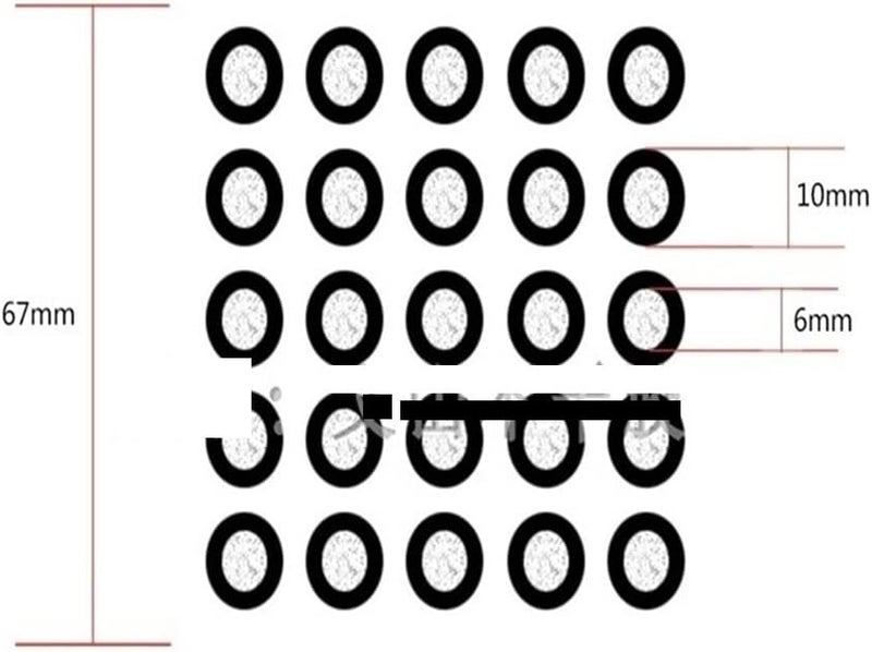 2000pcs 3d Scanner Reflective Marking Points Impact Point Target Point 1000 Points Inside 3mm Outside 6mm - Image 3