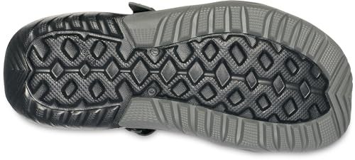 Crocs Swiftwater Mesh Deck Sandal Black 12 - Image 3