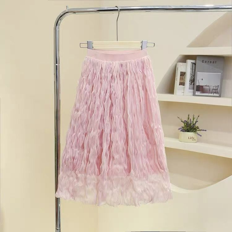 Girl'S Summer Suit Skirt Children'S Stylish Short-Sleeved T-Shirt Two-Piece Set Girl'S Fashionable Skirt - Image 4