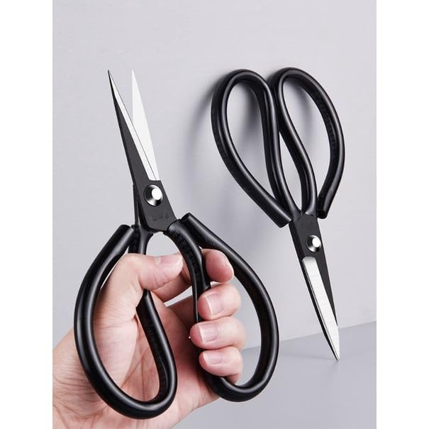 Shruthi YDL Gardening Tools Carbon Steel Scissor for Heavy duty Home Gardner Cutter, plants & Flower Trimmer (8 Inch) - Image 3