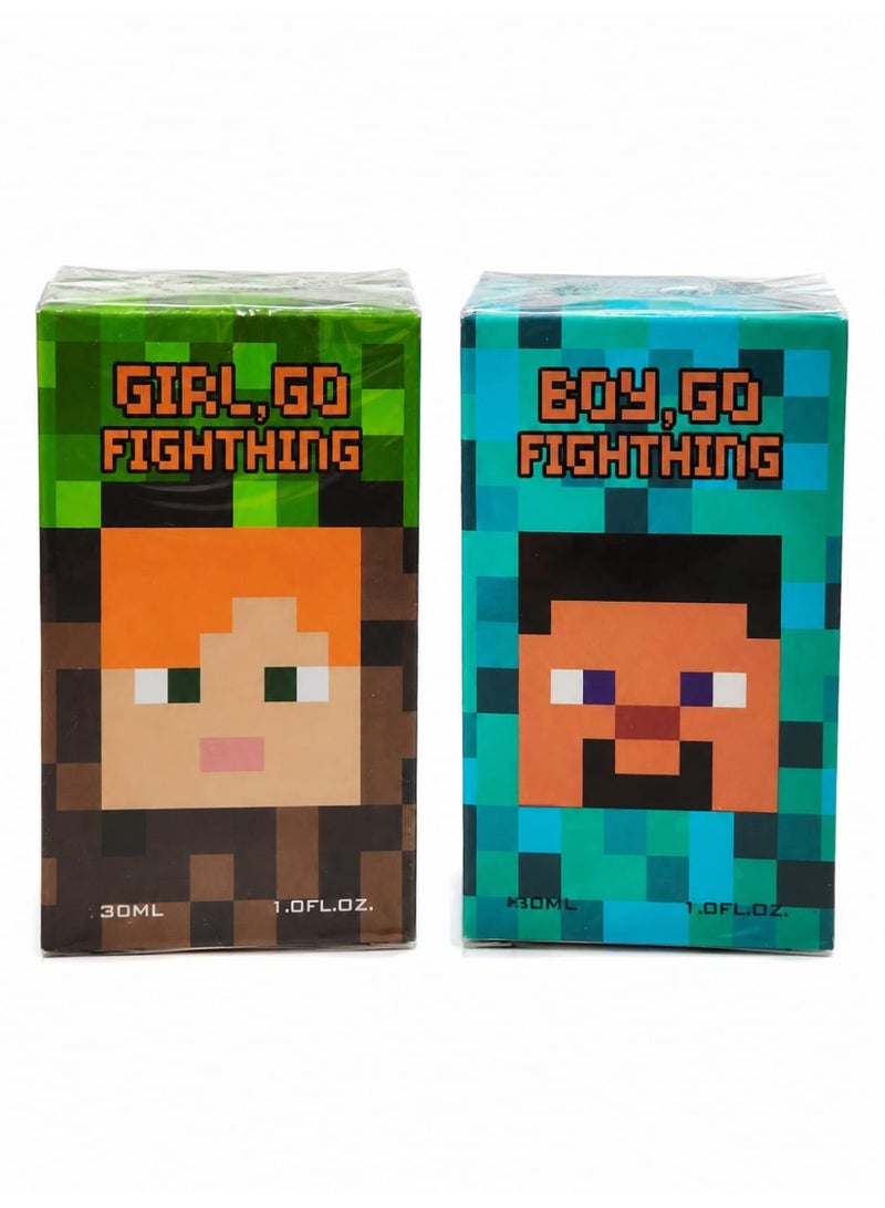 Pixel 2-Piece Pixel-Theme Body Spray Set for Girl & Boy – 30 ml Each - Image 4