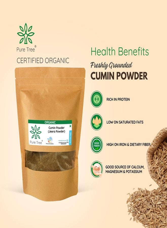 Pure Tree Certified Organic Jeera Powder | 250 g | Jeelakarra | Zeera Powder | Cumin Powder | Boost Immunity | Adds Flavor to Curries & Veg | Pack Of 2 - Image 3