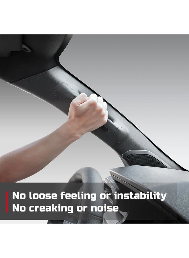 bgucar Driver Side A-Pillar Grab Handle for Toyota Tacoma Gen 4th (2024-2026), OEM-Style Texture, Matches Passenger Side, Sturdy & No Creaking Noise, Easy Installation - Image 5