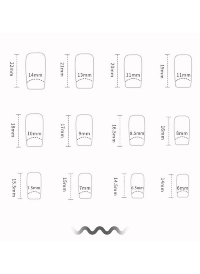 KUYING Fashion Nail Patches, Finished Nail Patches  - Image 2