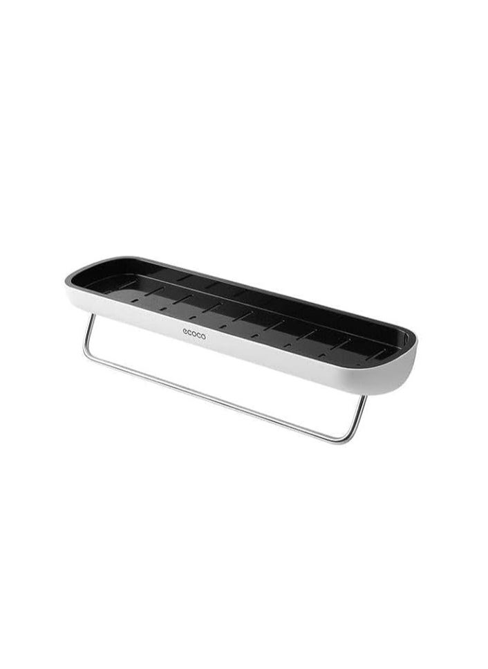 Spaceshoop - Bathroom Shelf Storage Rack Holder Wall Mounted Shampoo Spices Shower Organizer Bathroom Accessories Without Pole - Image 1