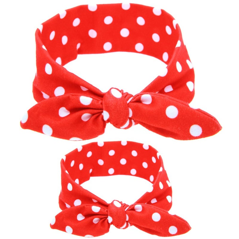 WeCoola Mommy and Me Headband Set is Matching Headbands for Mother  Daughter Gift for Mom  Baby Girl  Mom Headband Or Hairbands with Bunny Ears Headwrap for New Mom  Newborn Infant Toddle 12Pack6sets - Image 4