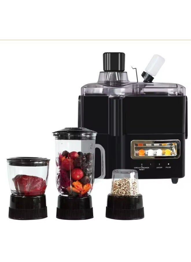 Denx 4 In 1 Food Processor And Juicer Extractor Blender Mill Mincer 800W - Image 4