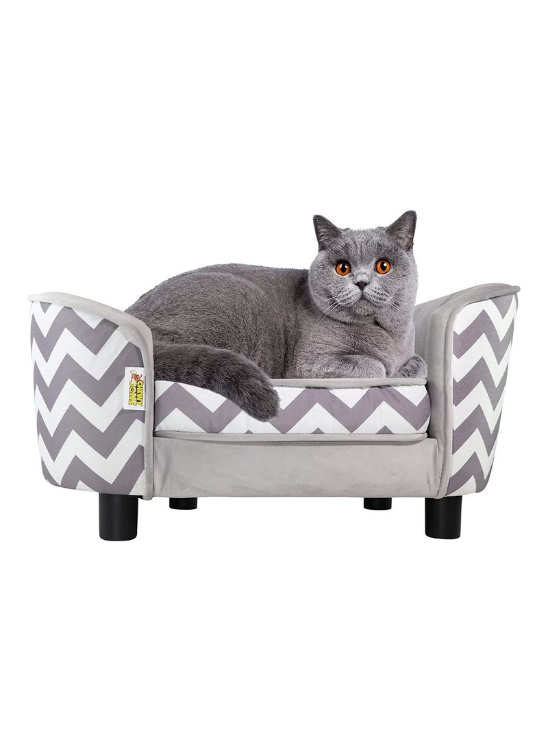 CHEWY BONE - Cat Bed For Indoor Cats soft elevated Indoor pet Luxury Sofa for Large Cats Small Cats and Kittens - Image 1