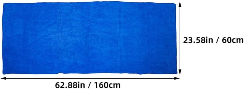 LABRIMP Extra Large Car Drying Towel 160x60cm 400g Thick Microfiber Absorbent Car Wash Cloth for Glass Cleaning and Detailing Soft Wash Towel and Trucks - Image 2