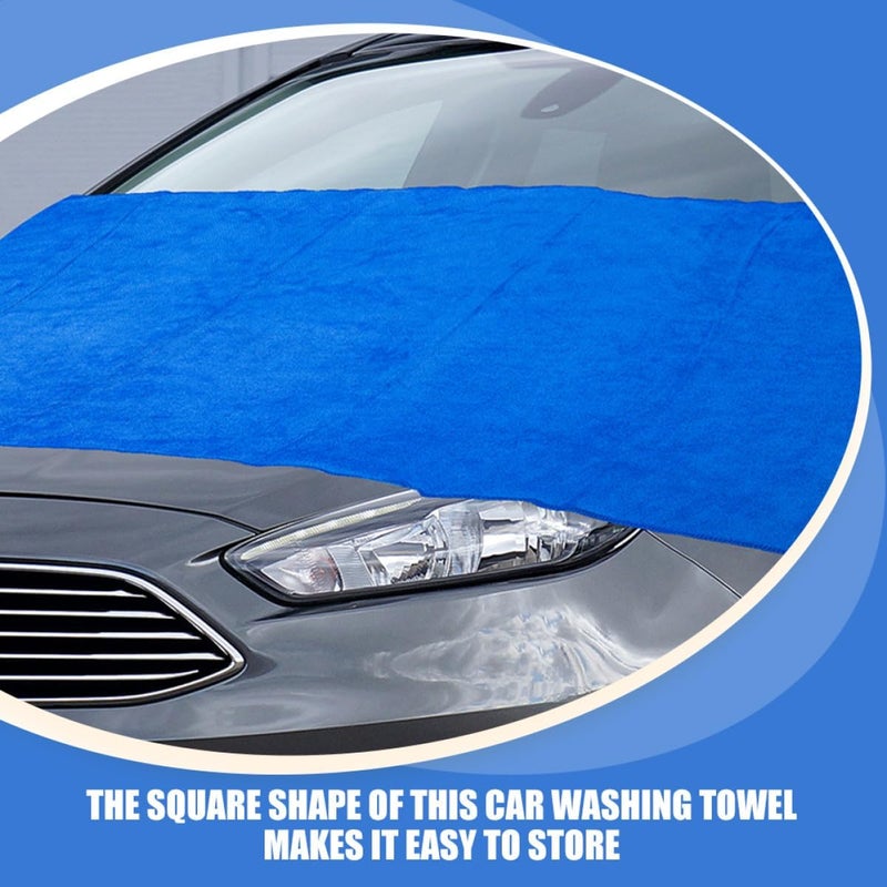 LABRIMP Extra Large Car Drying Towel 160x60cm 400g Thick Microfiber Absorbent Car Wash Cloth for Glass Cleaning and Detailing Soft Wash Towel and Trucks - Image 4