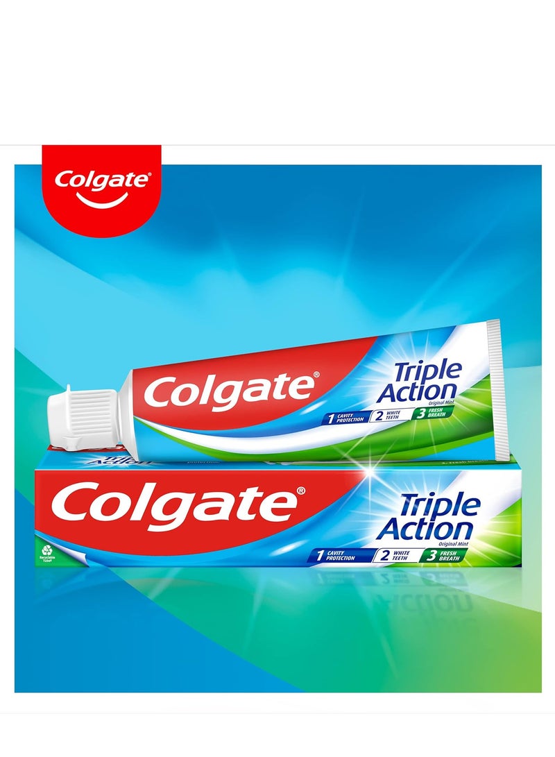 Colgate Pack Of 2 Colgate Toothpaste Triple Action 50 Ml - Image 3