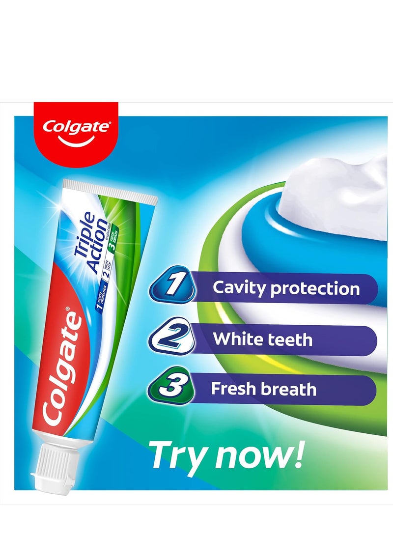 Colgate Pack Of 2 Colgate Toothpaste Triple Action 50 Ml - Image 4