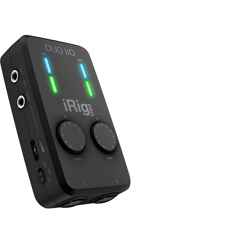 IK Multimedia iRig Pro Duo I/O - Mobile 2-Channel Audio/MIDI Interface - Image 1