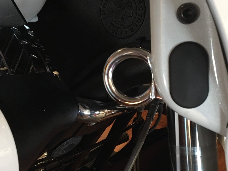Eagle Skull Motorcycle Chrome Tie Down Brackets Mount Hardware Clip Hook Ring Bracket Set 2015-2025 Indian Motorcycles Roadmaster Road Master 2014-2018 Chieftain Classic Elite Indians Strap Trailer Hauling Secure - Image 5