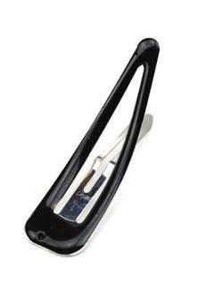 Suoirblss 40Pcs Women Large Black Bb Clip Scrub Side Clip Plastic Coated Metal Hair Clips About 6.7Cm (2.6 '')  - Image 2