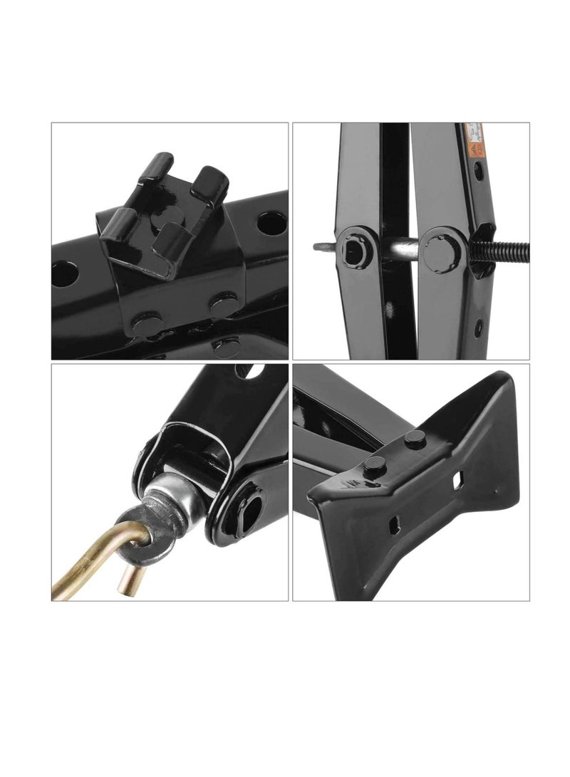 California formula-T California Scissor Jack Car Jack Stand Upright Jack , Minimum Height:14cm to Maximum Height: 38.5cm 1.5 Ton (3000 lbs) or 1500 Kilograms  - Image 5