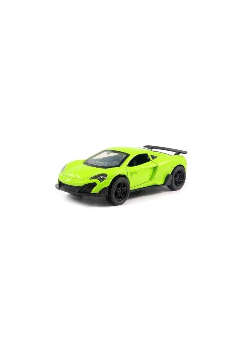 HST Diecast Model Alloy Collectible Toy Car for Kids Green and Black 37888-H13 - Image 1