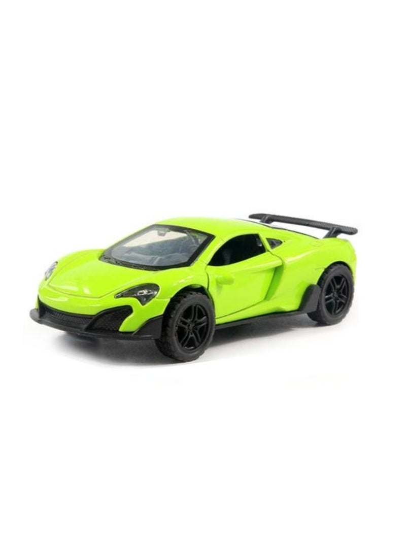 HST Diecast Model Alloy Collectible Toy Car for Kids Green and Black 37888-H13 - Image 2