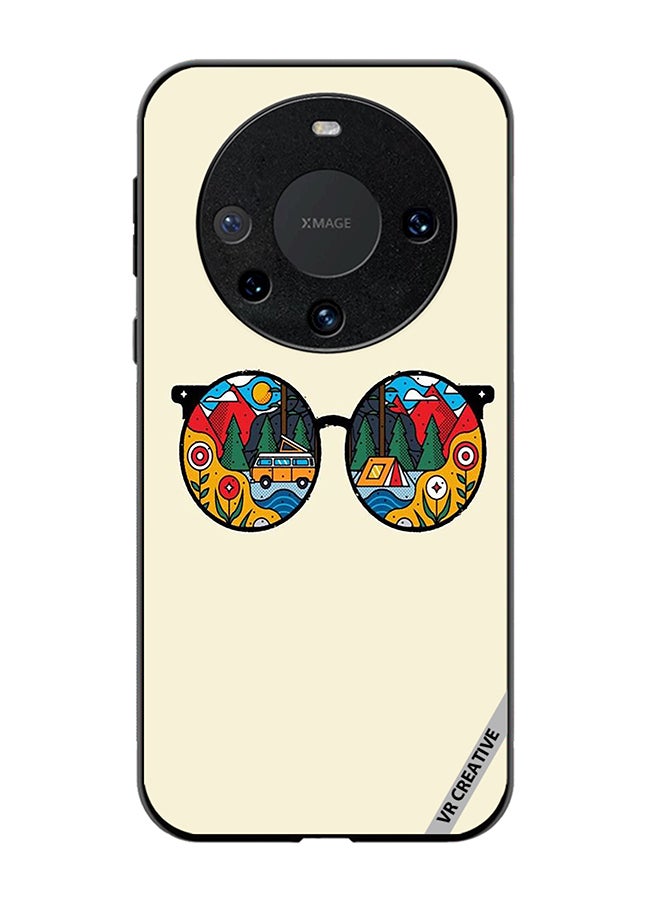 VR CREATIVE Protective Case Cover For Huawei Mate 60 Pro Glass Design Multicolour - Image 1