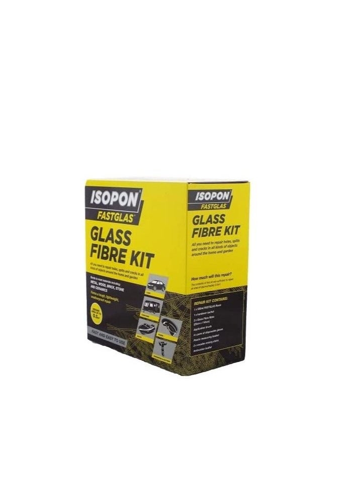 RACO - Isopon Fiberglass Repair Kit Upon Glass Fiber Kit S Size - Image 1