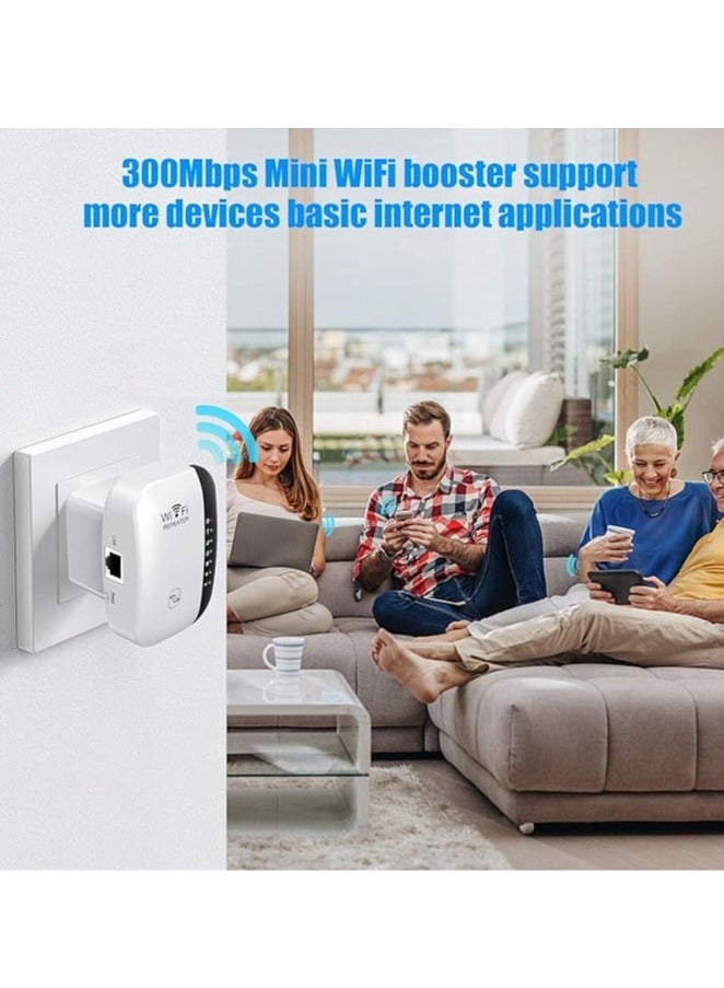 general WiFi Extender, HYCLAM 300Mbps WiFi Range Extender with AP/Repeater Mode and WPS Capabilities, WiFi Repeater with Ethernet Port, Quick Setup, Home Wireless Signal Booster - Image 5