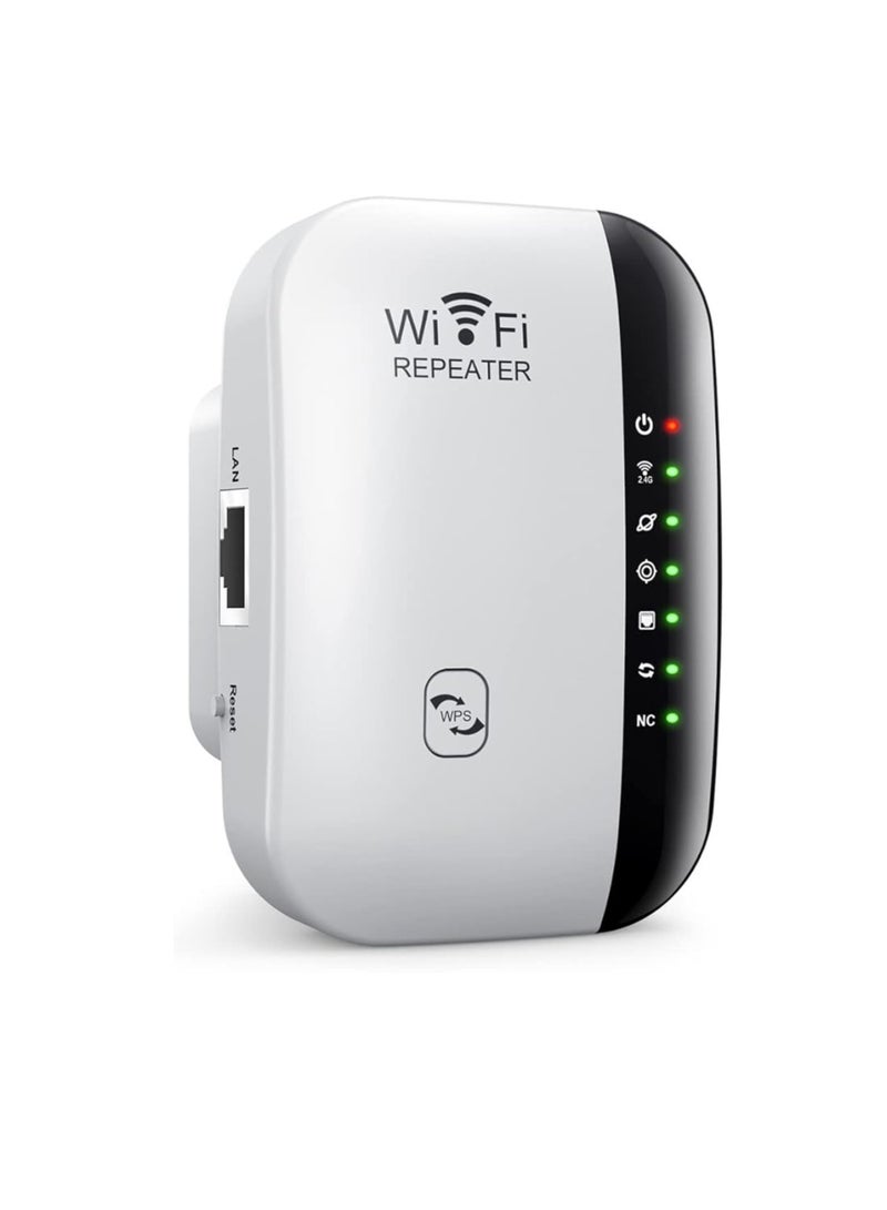 general WiFi Extender, HYCLAM 300Mbps WiFi Range Extender with AP/Repeater Mode and WPS Capabilities, WiFi Repeater with Ethernet Port, Quick Setup, Home Wireless Signal Booster - Image 1