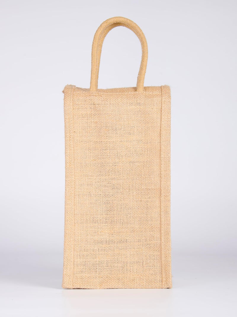 Soman Jute Ecofriendly Return Gift Water Bottle Bags | 2 litre Bottle Holder – Natural Pack of 10 Bags - Image 5