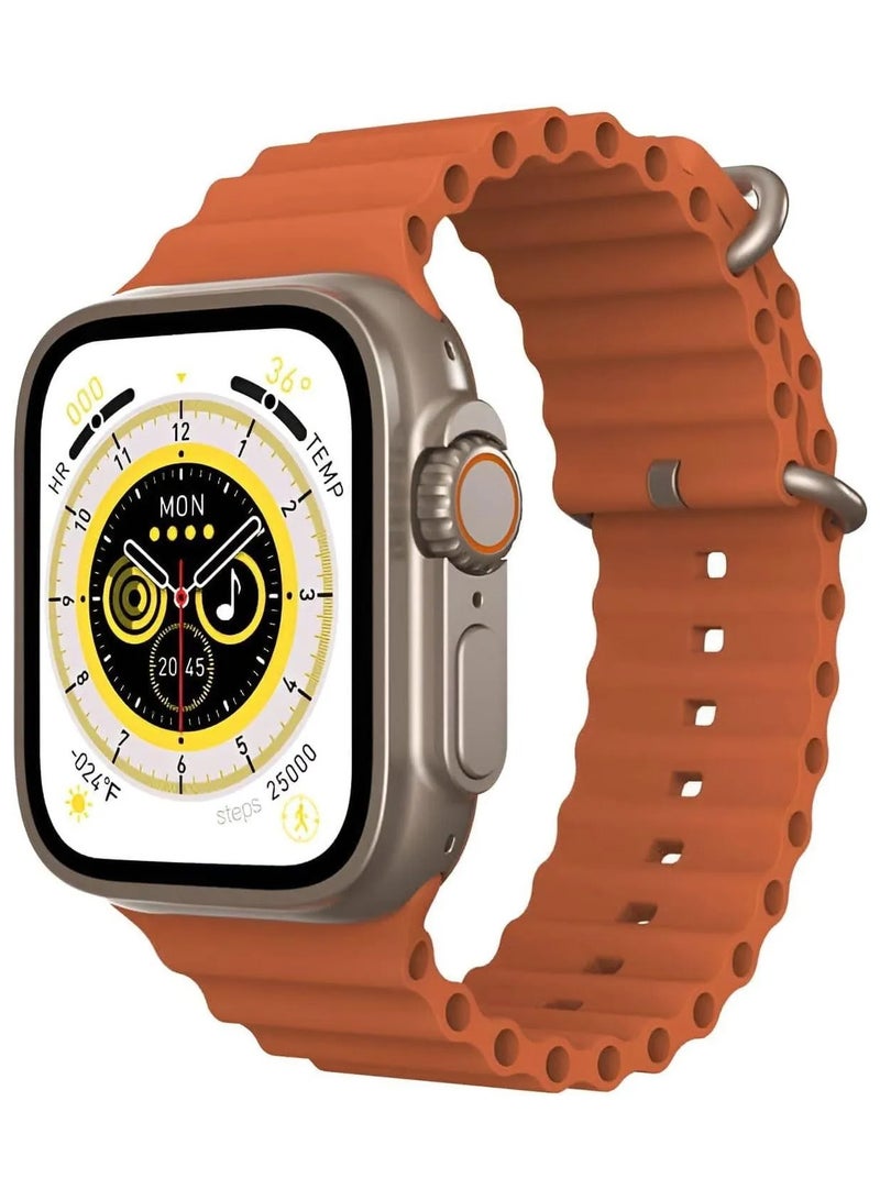 W&O W&O X8+ Plus Ultra SmartWatch - 49mm - Orange
