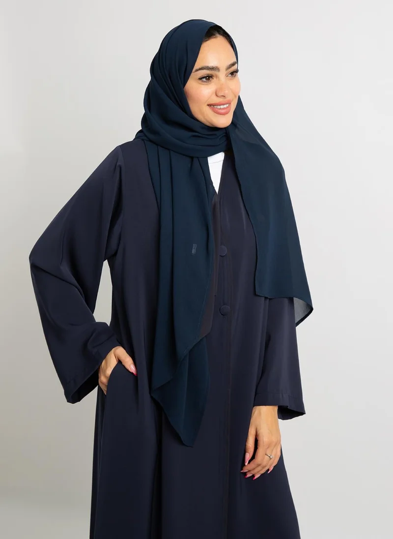 Kaafmeem Navy Executive Abaya