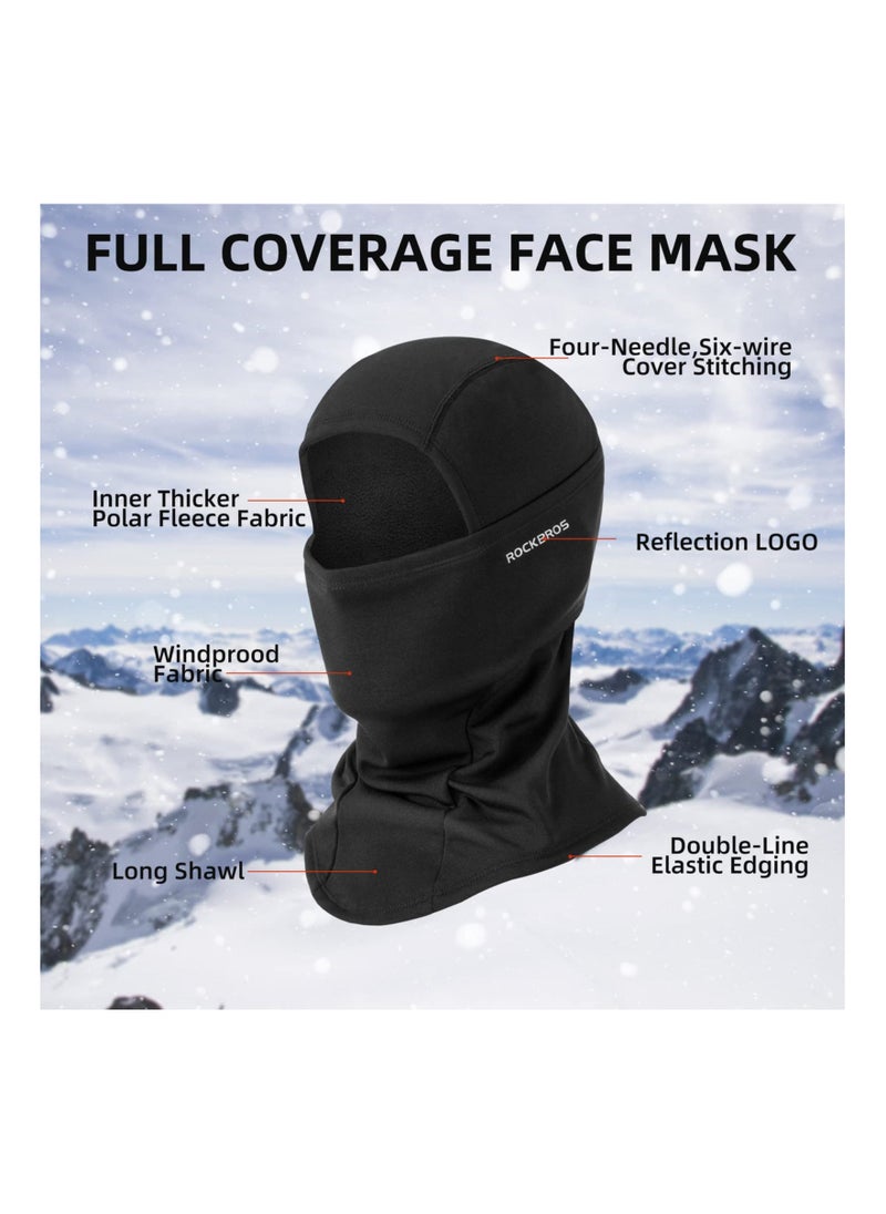 Generic Winter Balaclava Ski Mask, Thermal Full Face Cover, Windproof Neck Warmer for Cold Weather Activities like Cycling, Hiking, Skiing, Snowboarding, and Motorcycling for Men and Women. - Image 2