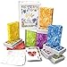 Brybelly Lets Play Bridge 6 Decks of Colorful Watercolor Inspired Floral Playing Cards Special LowVision 4Color Index Classic Family Game Includes 25 Scorecards - Image 3