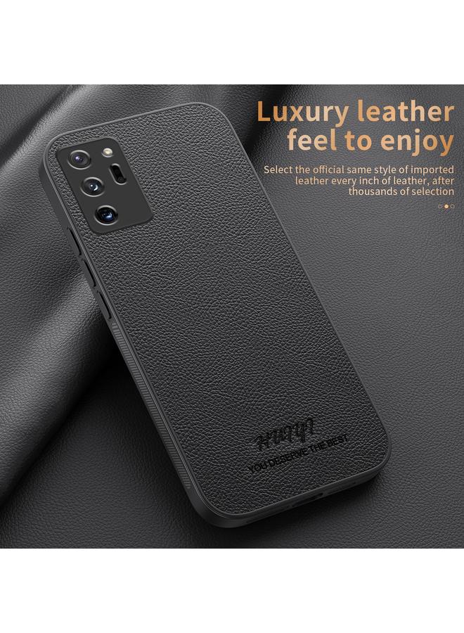 اس-توب جراب هاتف مغناطيسي من الجلد من HUIYI لهاتف Samsung Galaxy Note20 Ultra - Image 2