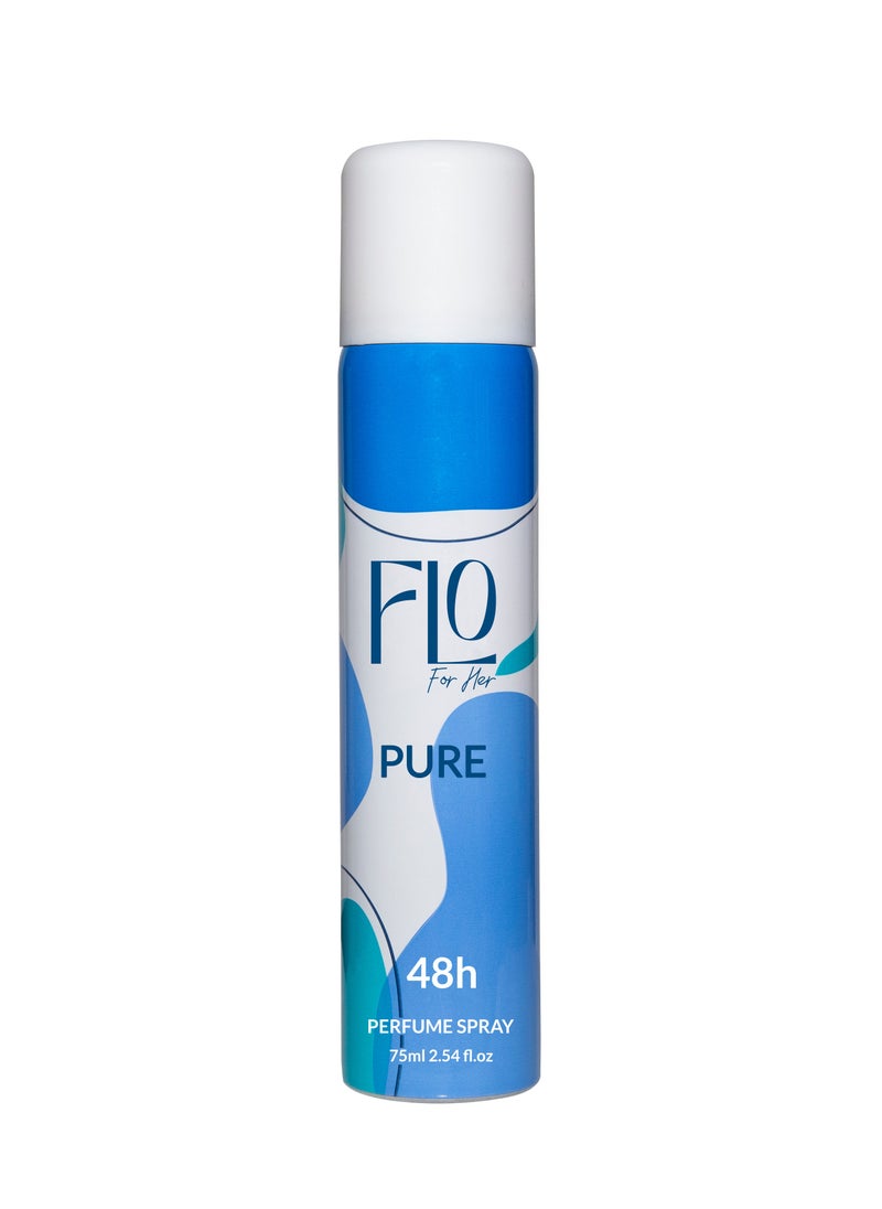 FLO - Pure Perfume Spray For Women 75ml - Image 1