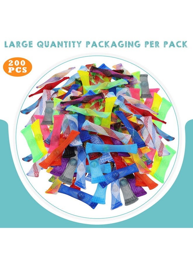 جيريفي 200 قطعة من ألعاب فيدجيت الشبكية الرخامية لتخفيف التوتر الحسي، ألعاب فيدجيت صامتة وهادئة بكميات كبيرة للبالغين، هدايا للفصول الدراسية والقلق، تساعد في علاج اضطراب فرط الحركة ونقص الانتباه والوسواس القهري - Image 2