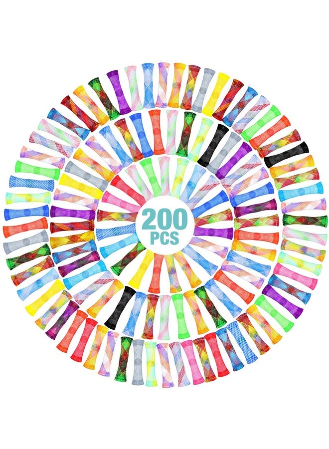 جيريفي 200 قطعة من ألعاب فيدجيت الشبكية الرخامية لتخفيف التوتر الحسي، ألعاب فيدجيت صامتة وهادئة بكميات كبيرة للبالغين، هدايا للفصول الدراسية والقلق، تساعد في علاج اضطراب فرط الحركة ونقص الانتباه والوسواس القهري - Image 1