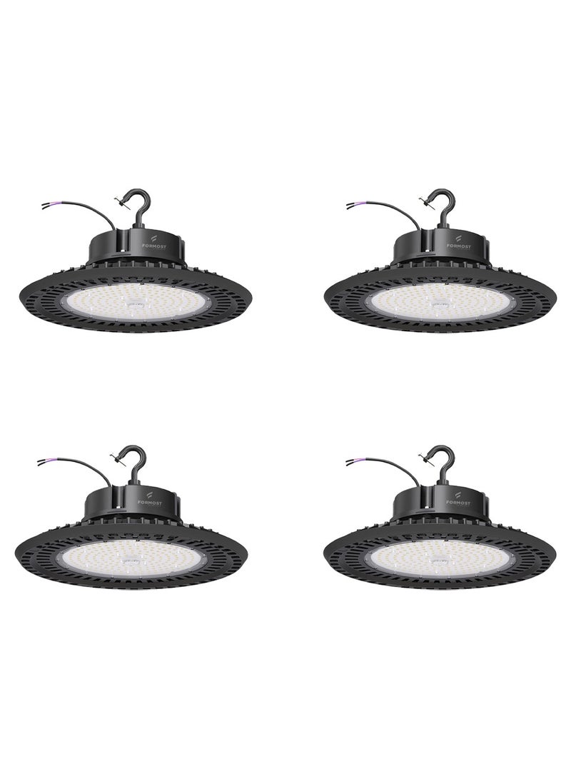 FORMOST FORMOST LED High Bay Light 150W | IP65 Waterproof | 5 Years Warranty | High Efficiency Industrial and Commercial Light for Warehouses and Factory | Cool White (150W LED High Bay Light, PACK OF 4)  - Image 1
