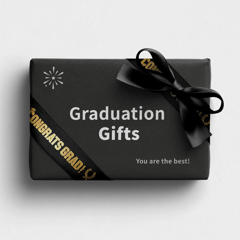 YKW Class of 2026 Graduation Satin Ribbon 4 Pack, Gold Foil Royal Blue Satin Ribbons (7/8" & 3/8" x 5 Yards Each) Senior 2026 Grad Party Decorations, Gift Wrapping & Ceremony Supplies - Image 3