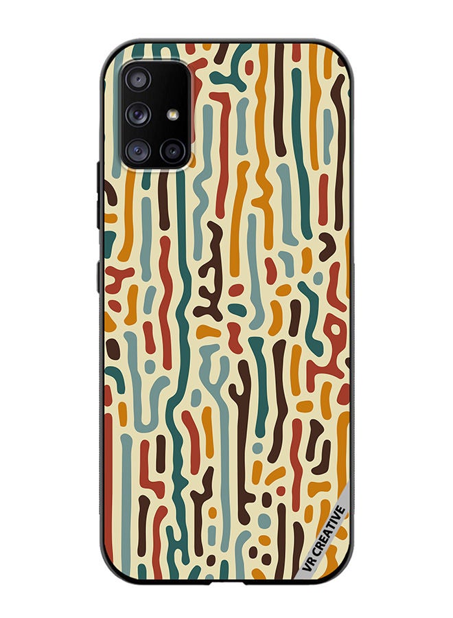 VR CREATIVE Protective Case Cover For Samsung Galaxy A51 5G Mix Pattern Design Multicolour - Image 1