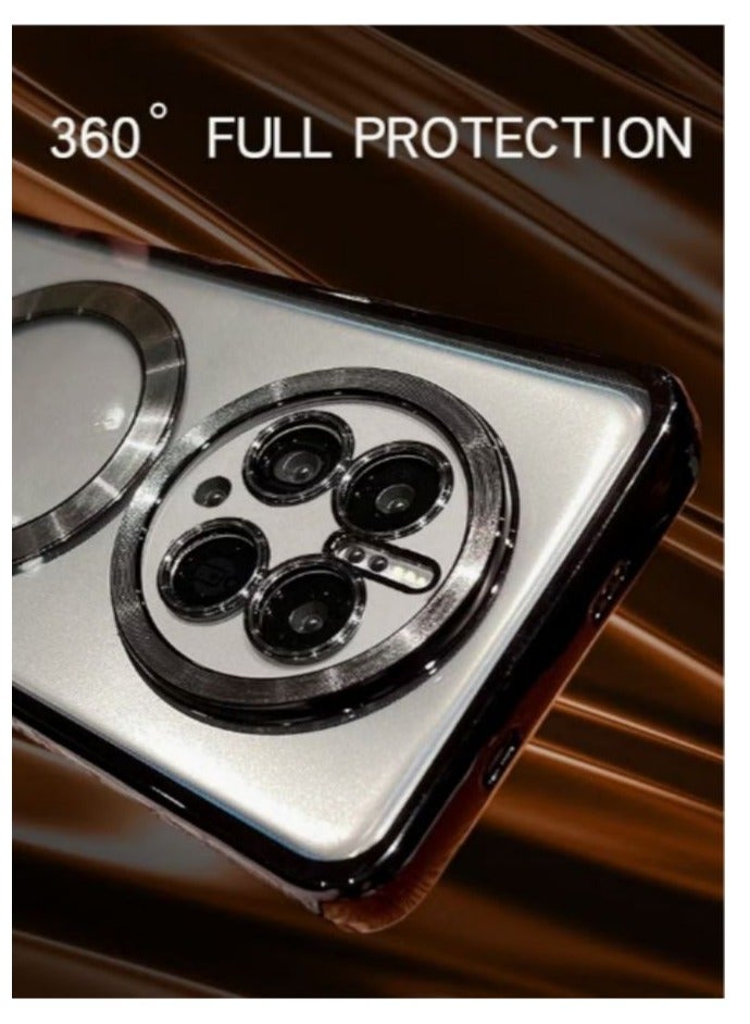Case for Huawei Mate 50 Pro 6.74", Support MagSafe Charger Wireless Anti Scratch Shockproof Clear Four Corner Cushion Screen Protector Anti Dropping Full Body Protection Cover  - Image 2