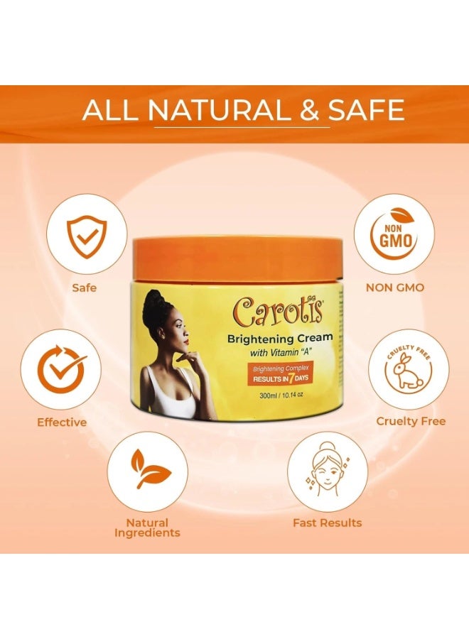 Carotis Skin Brightening Cream – 300ml  7 Day Night Cream for U... - Image 2