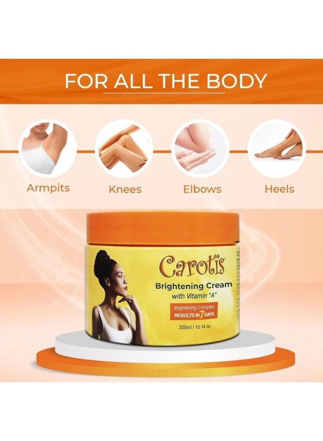 Carotis Skin Brightening Cream – 300ml  7 Day Night Cream for U... - Image 3