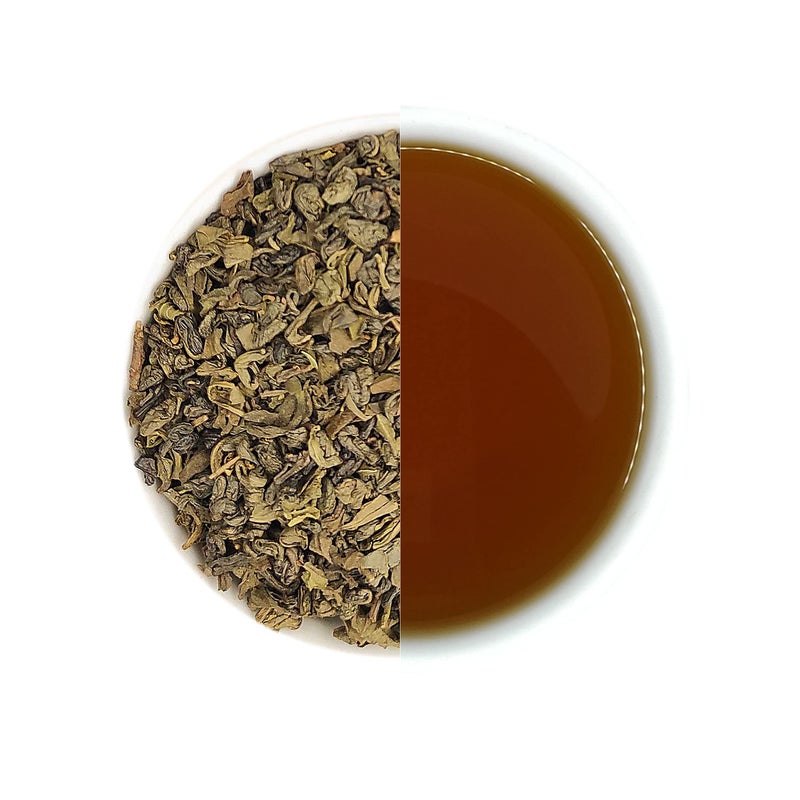 CHADO Moroccan Mint Green Tea (37.5g Pyramid Tea Bags) | Makes 45 Cups | 3 Infusions | Fresh Green Tea - Image 4