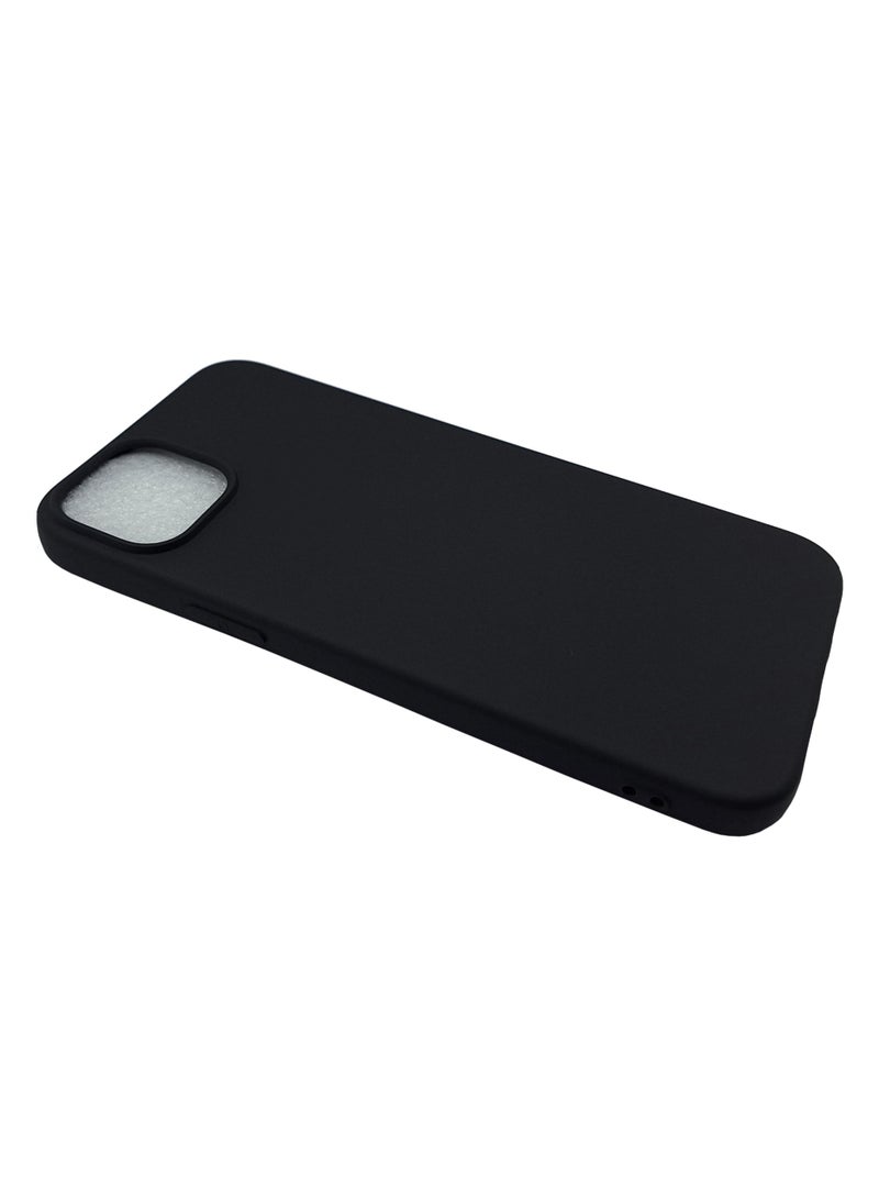 Waldic Silicone Protective Back Case Cover For Apple iPhone 15 - Black - Image 2