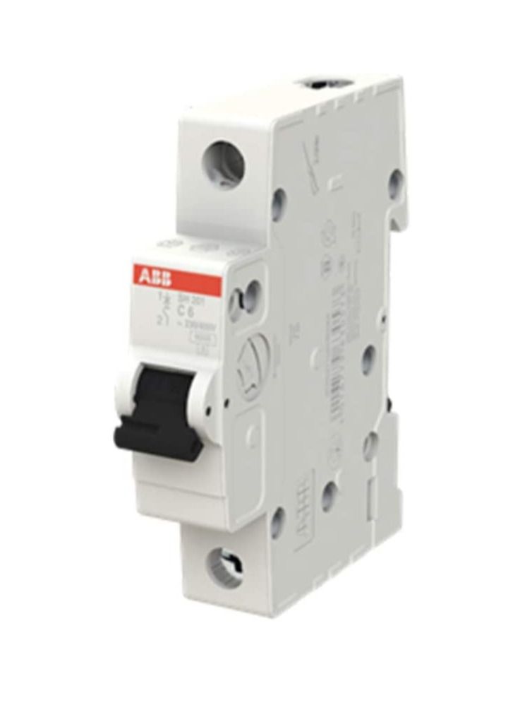 ABB Miniature Circuit Breaker 25A SP MCB 6KA TYPE C SH201-C25 2CDS211001R0254 - Image 1