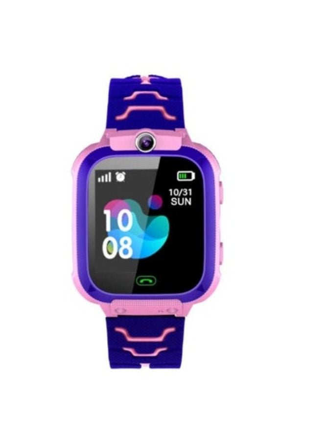 ACLIX Children's Smart Wrist Watch Phone Smartwatch For Boys Girls With Sim Card Photo Waterproof GPS Tracker Child Kids Smart Watch Pink/Black/Purple  - Image 2