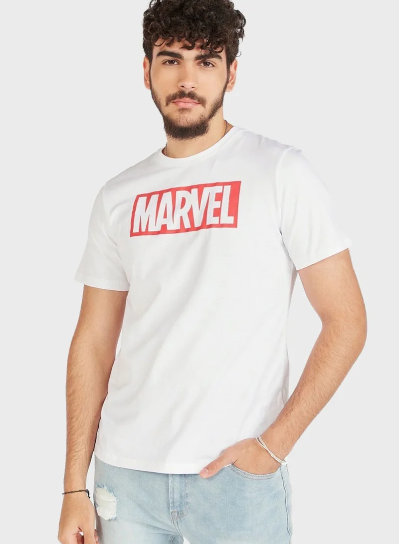 SP Characters Marvel Crew Neck T-Shirt